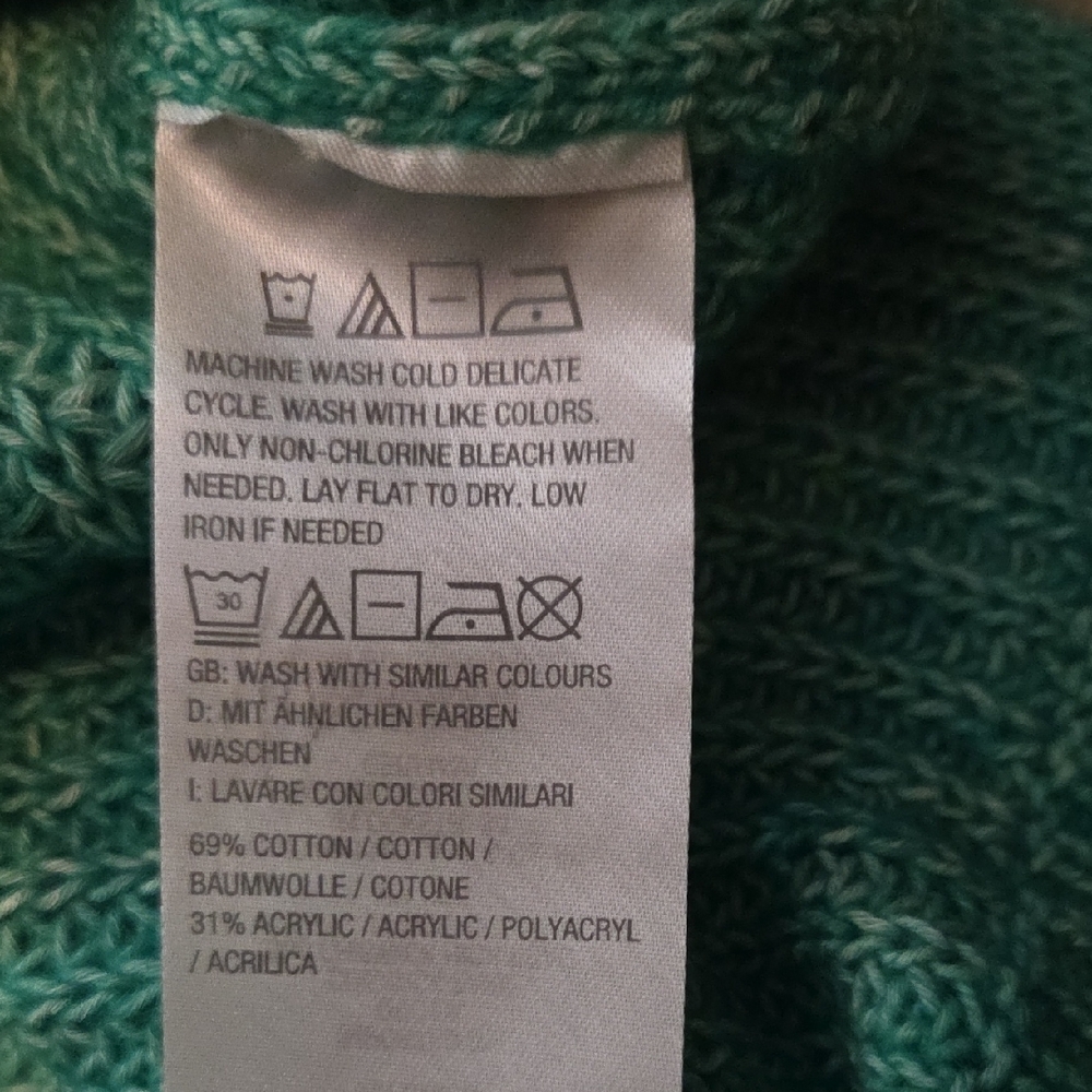 Candace Cameron Bure Women's Green Turtleneck Sweater - Picture 3 of 5
